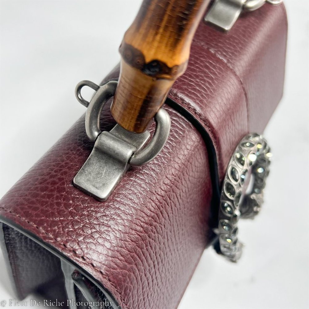 Gucci Dionysus Mini Bamboo Top Handle Bag - Picture 3 of 7
